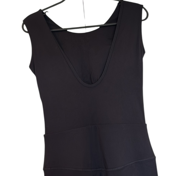 Emma Lou x the Works Black Stretchy Black Scoop Back Jumpsuit Size XL NWT - Picture 13 of 16